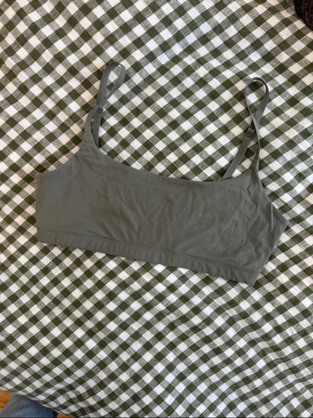 Everlane the invisible square neck seamless bralette